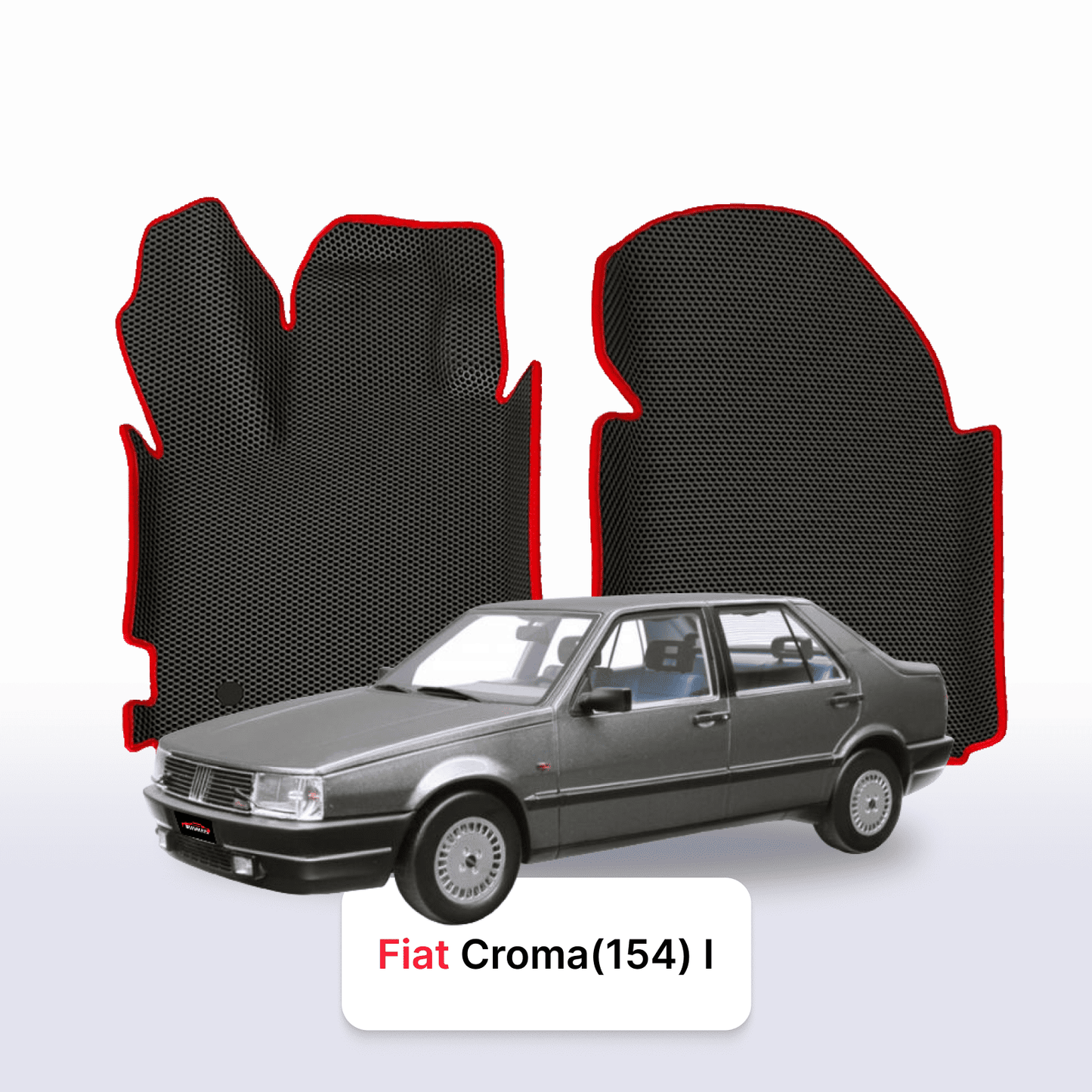 Car mats EVAMATS for Fiat Croma(154) 1 gen 1985-1996 year LIFTBACK