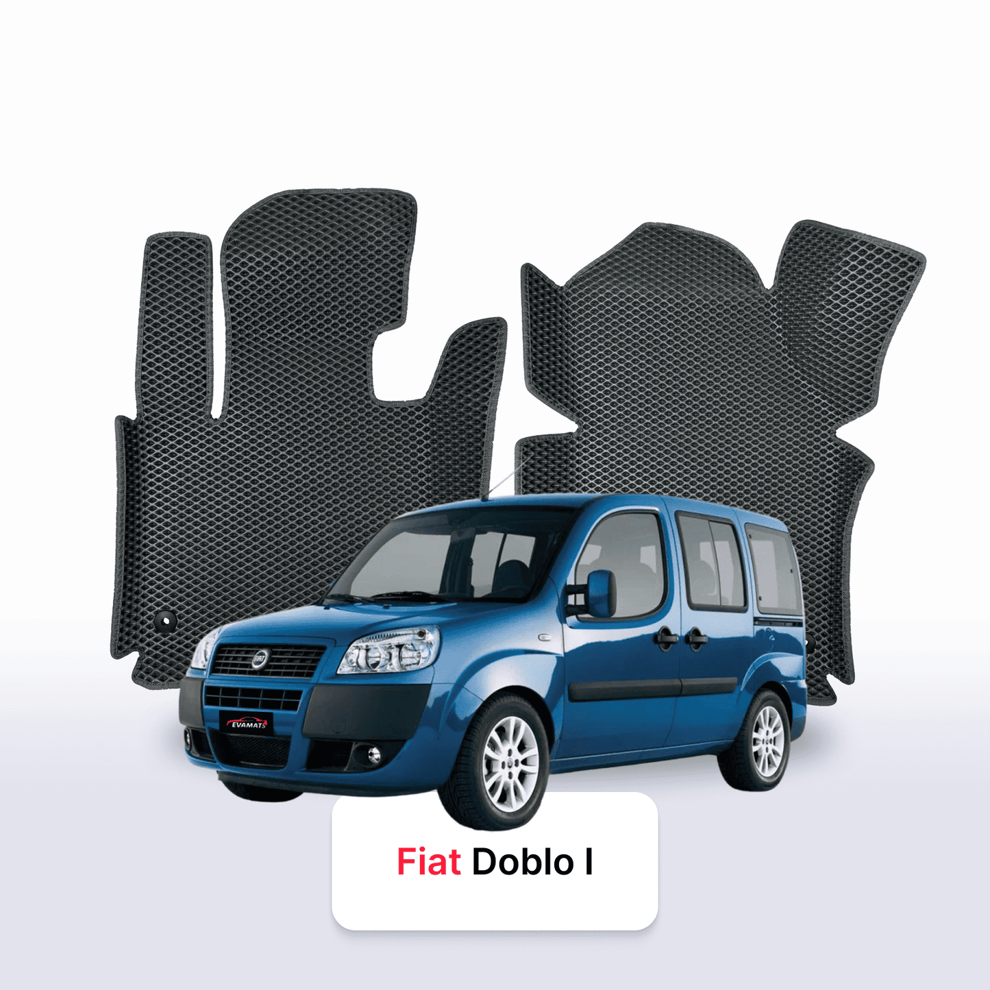 Car mats EVAMATS for Fiat Doblo 1 gen 2000-2010 year MINIVAN