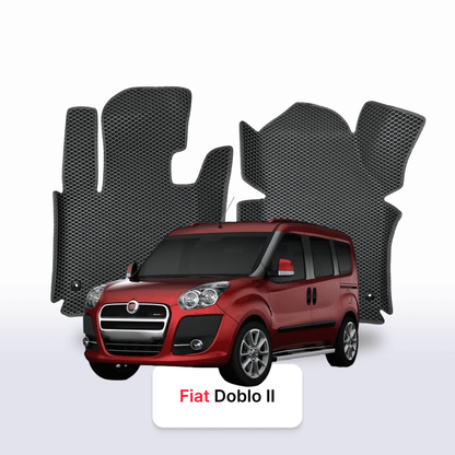 Car mats EVAMATS for Fiat Doblo 2 gen 2010-2022 year Maxi MINIVAN