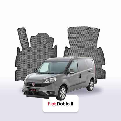 Car mats EVAMATS for Fiat Doblo 2 gen 2009-2023 year VAN