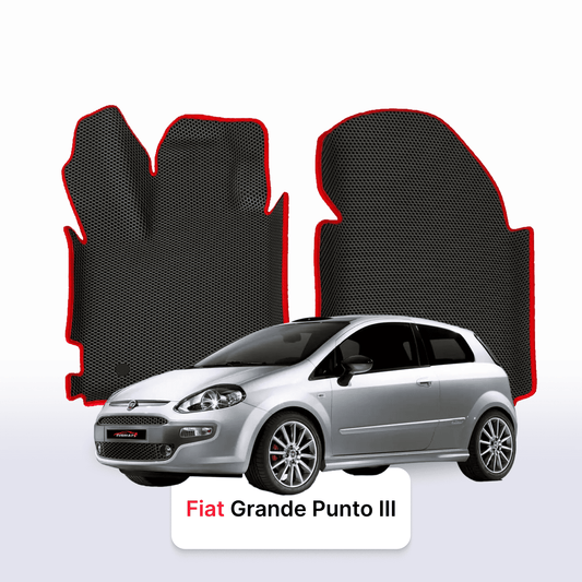 Car mats EVAMATS for Fiat Grande Punto 3 gen 2005-2012 year HATCHBACK 3 door