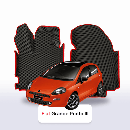 Car mats EVAMATS for Fiat Grande Punto 3 gen 2005-2012 year HATCHBACK 5 door