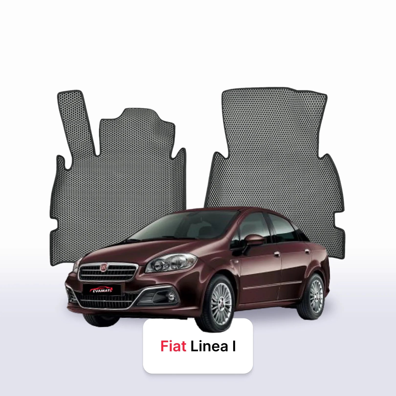 Car mats EVAMATS for Fiat Linea 1 gen 2006-2018 year SEDAN