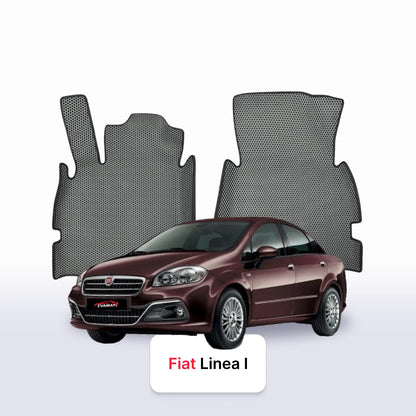 Car mats EVAMATS for Fiat Linea 1 gen 2006-2018 year SEDAN