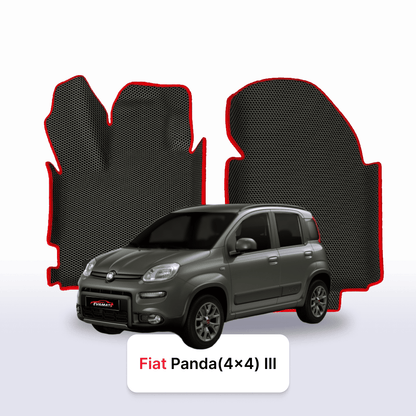 Car mats EVAMATS for Fiat Panda(4x4) 3 gen 2011-2025 year HATCHBACK 5 door