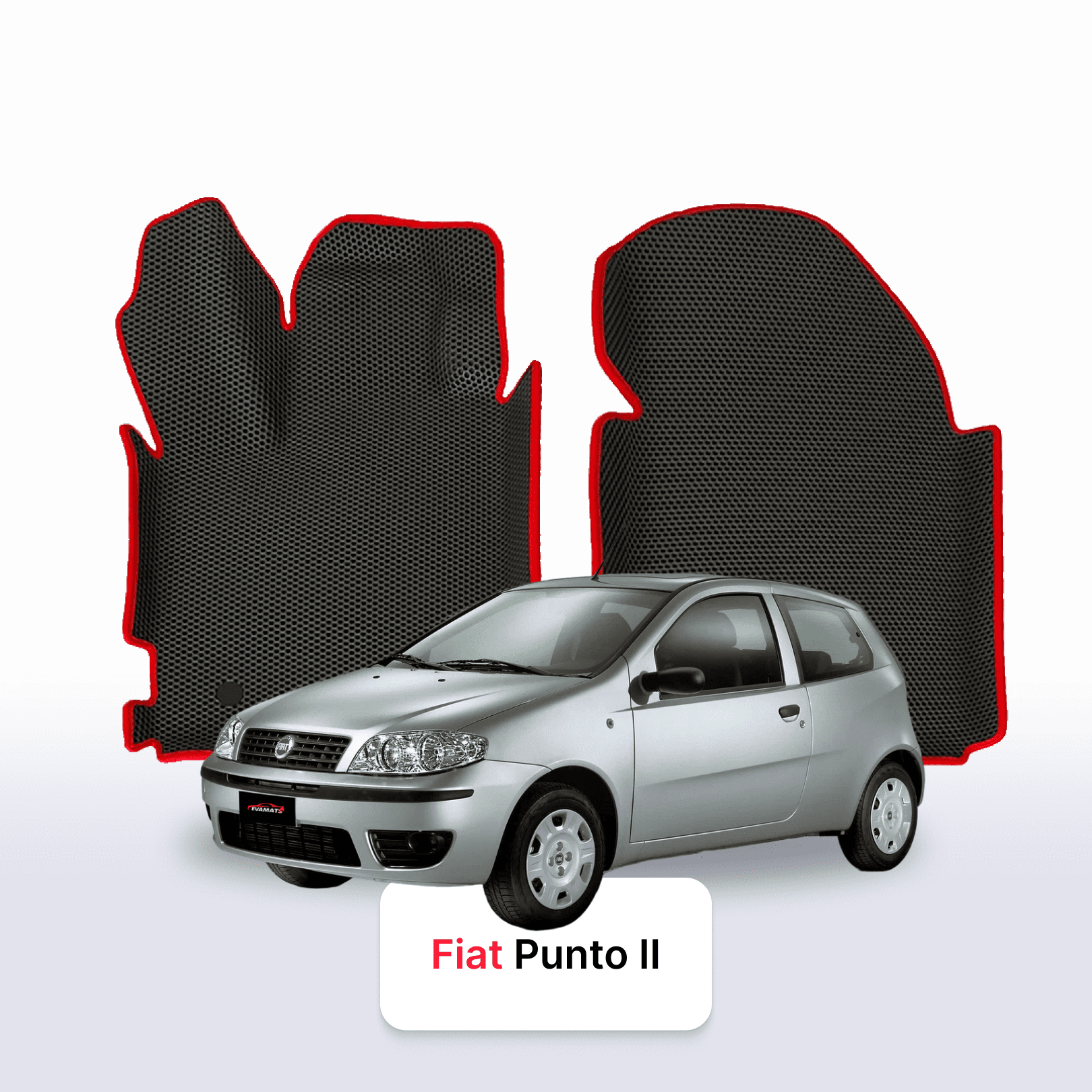 Car mats EVAMATS for Fiat Punto 2 gen 1999-2011 year HATCHBACK 3 door