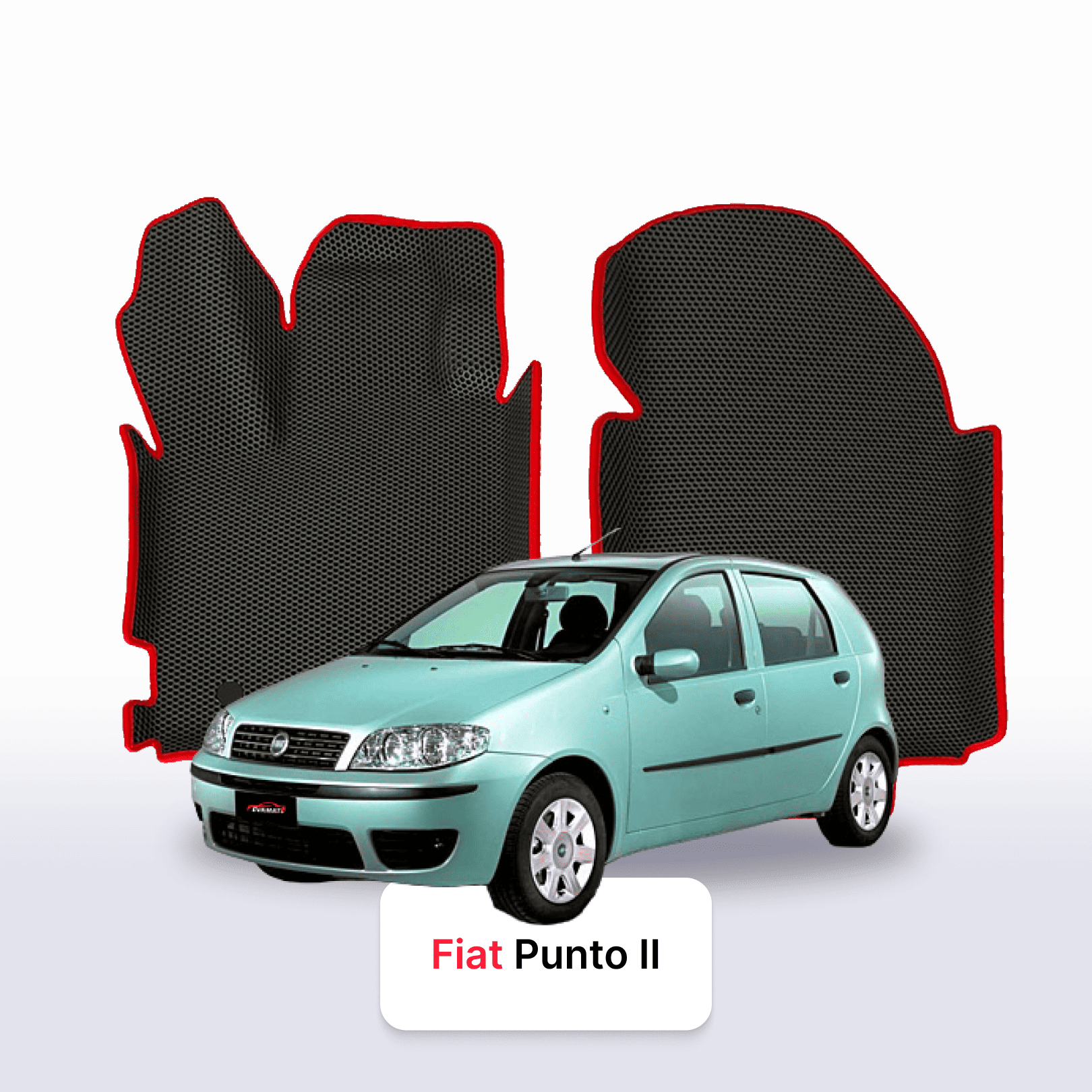 Car mats EVAMATS for Fiat Punto 2 gen 1999-2011 year HATCHBACK 5 door