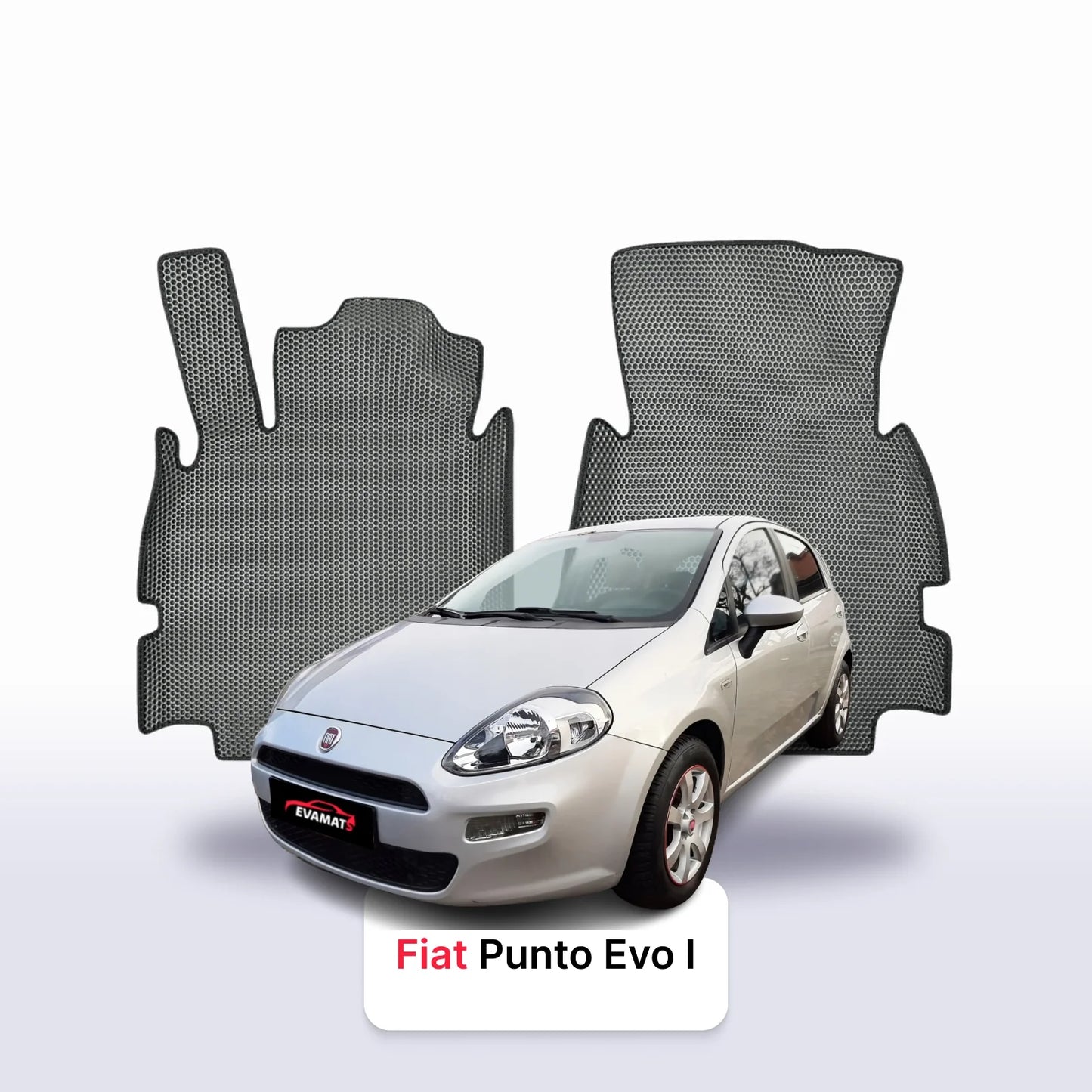 Car mats EVAMATS for Fiat Punto Evo 1 gen 2005-2012 year HATCHBACK 5 door