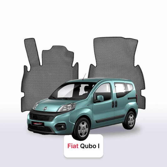 Car mats EVAMATS for Fiat Qubo 1 gen 2007-2019 year MINIVAN