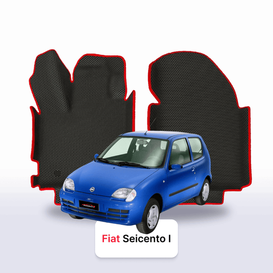 Car mats EVAMATS for Fiat Seicento 1 gen 1998-2010 year HATCHBACK 3 door