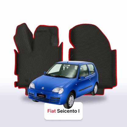 Car mats EVA for Fiat Seicento 1 gen 1997-2010 year HATCHBACK 3 door