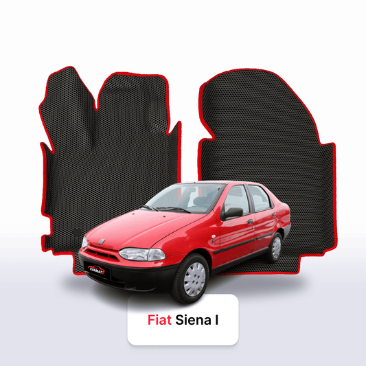 Car mats EVAMATS for Fiat Siena 1 gen 1996-2017 year SEDAN