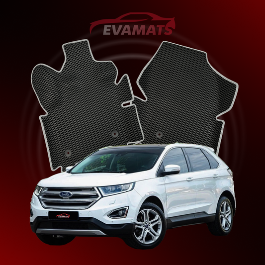 Car mats EVAMATS for Ford Edge Vignale 2 gen 2014-2023 year SUV