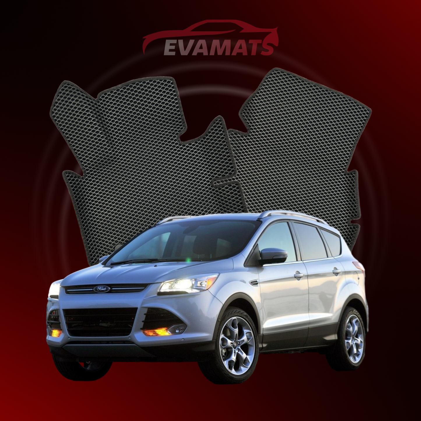 Car mats EVAMATS for Ford Escape 3 gen 2012-2019 year SUV