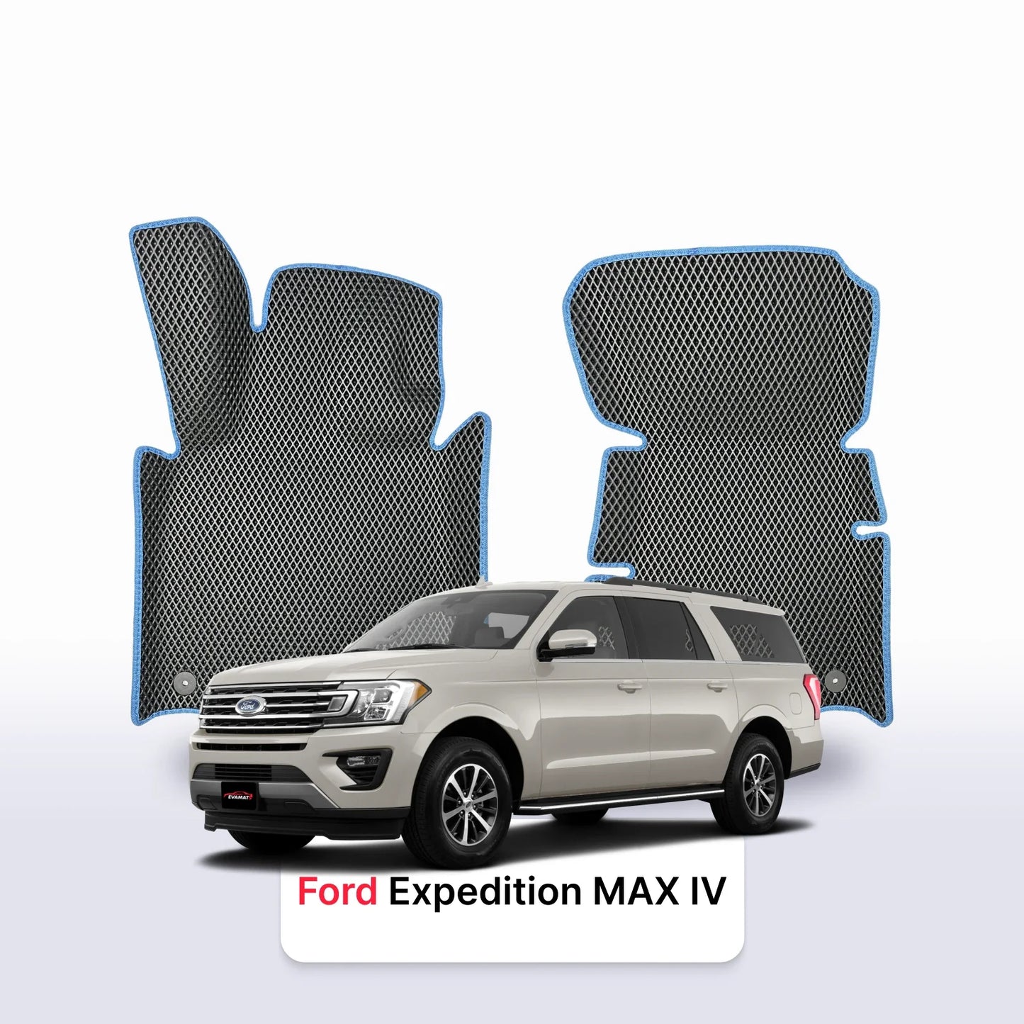 Car mats EVA for Ford Expedition MAX 4 gen 2017-2024 year SUV