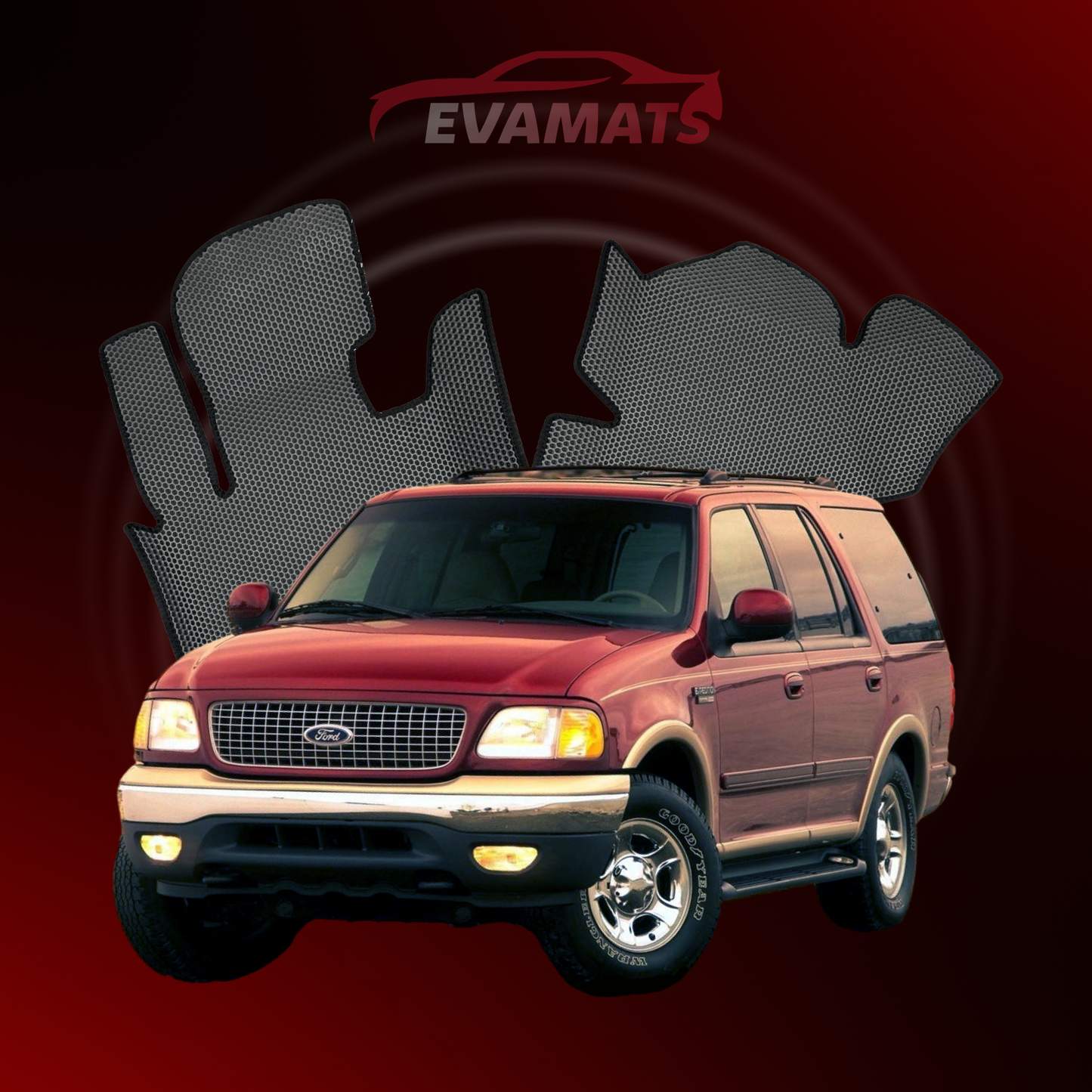 Autokoberce EVAMATS pro Ford Expedition (UN93) 1 gen 1996-2002 ročník SUV