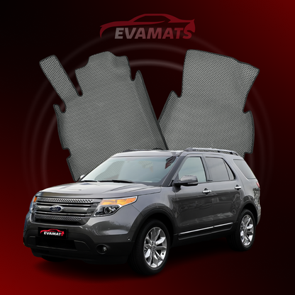 Car mats EVAMATS for Ford Explorer Sport 5 gen 2010-2019 year SUV