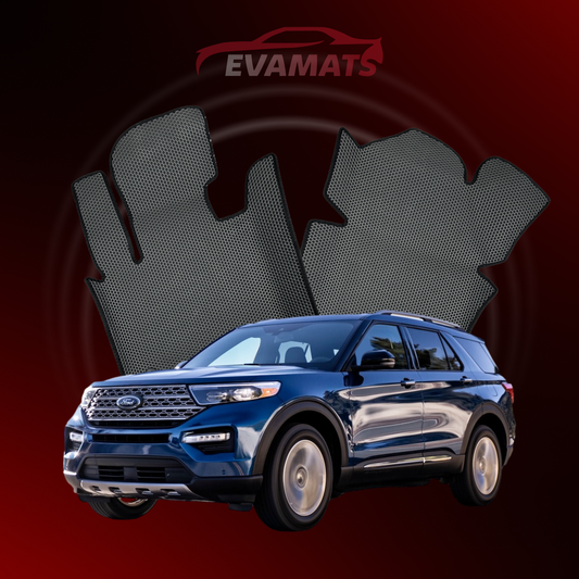 Tapis de voiture EVAMATS pour Ford Explorer 6 génération 2019-2025 année SUV