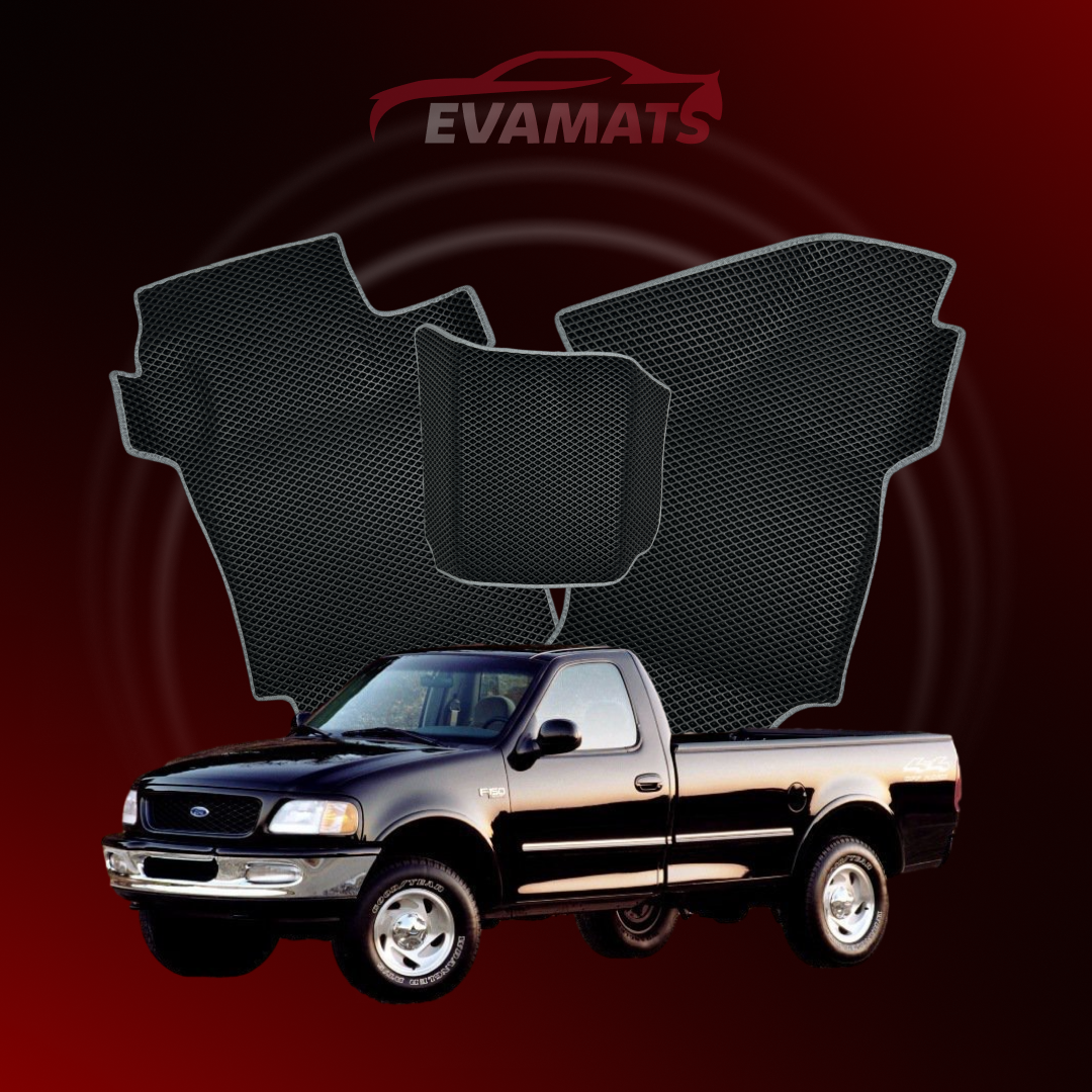 Car mats EVAMATS for Ford F-150 10 gen 1996-2004 year PICK-UP single cabin