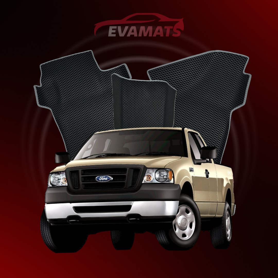 Car mats EVAMATS for Ford F-150 11 gen 2003-2008 year PICK-UP one-and-half cabin