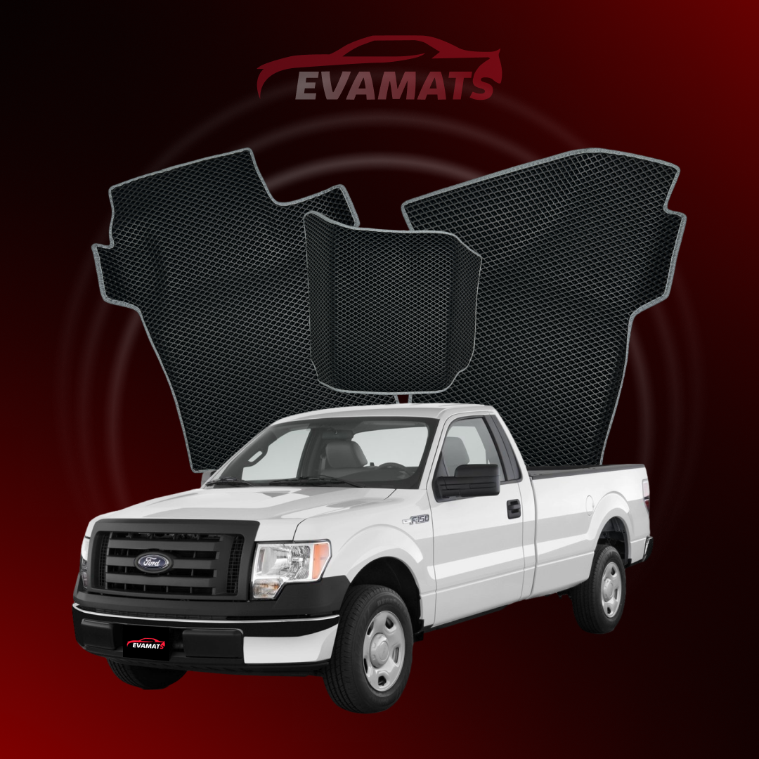 Fußmatten EVAMATS für Ford F-150 12 Gen 2008-2014 Jahr PICK-UP Einzelkabine