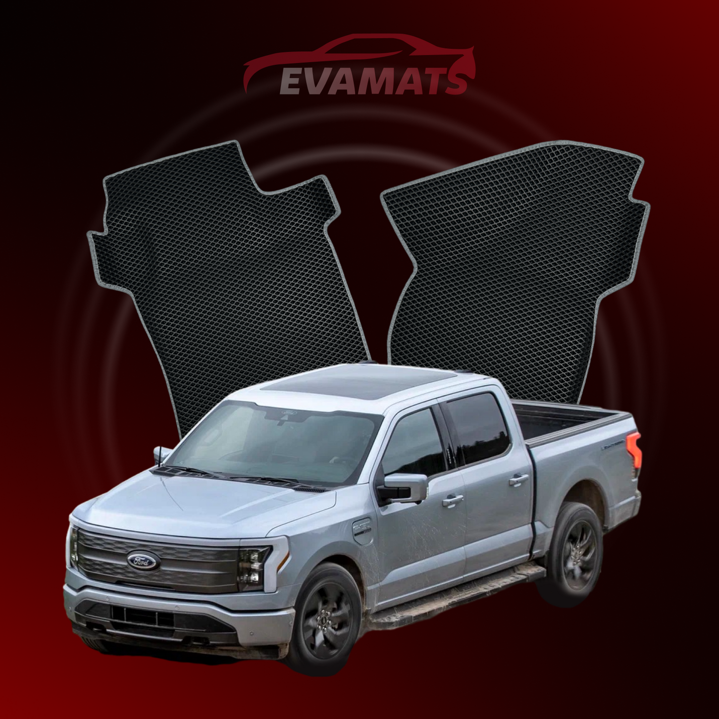 Car mats EVAMATS for Ford F-150 Raptor 14 gen 2020-2025 year PICK-UP double cabin(SuperCrew)