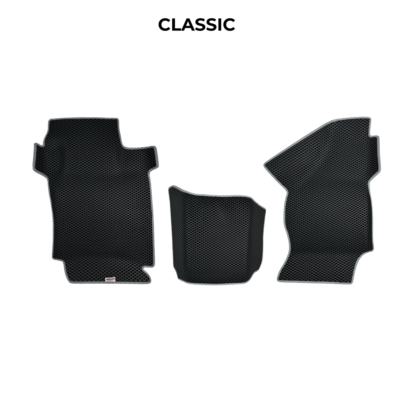 Car mats EVAMATS for Toyota Tacoma 2 gen 2004-2015 year PICK-UP one-and-half cabin