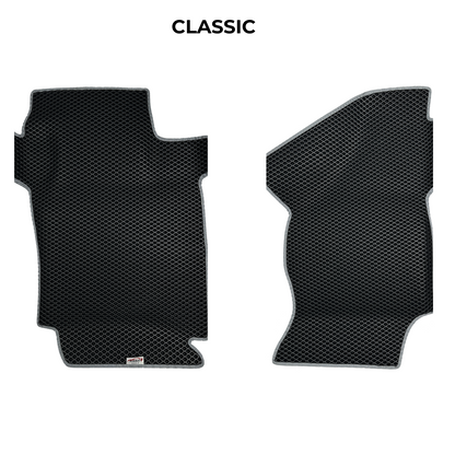 Car mats EVAMATS for SsangYong Musso Grand 2 gen 2018-2021 year PICK-UP double cabin