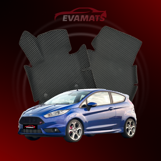 Fußmatten EVAMATS für Ford Fiesta ST 6. Generation 2013–2018, Schrägheck, 3-türig