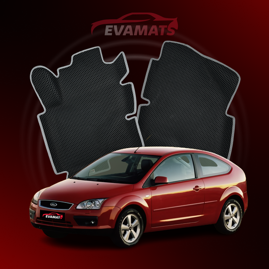 Car mats EVAMATS for Ford Focus 2 gen 2004-2011 year HATCHBACK 3 door