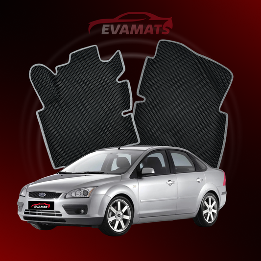 Car mats EVAMATS for Ford Focus 2 gen 2004-2011 year SEDAN