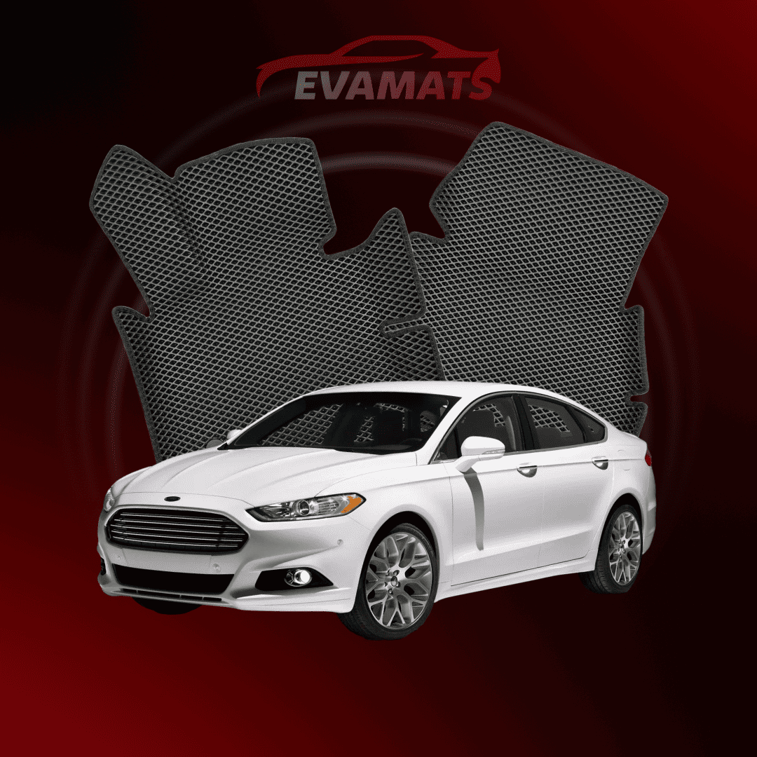 Car mats EVAMATS for Ford Fusion 2 gen 2012-2020 year SEDAN