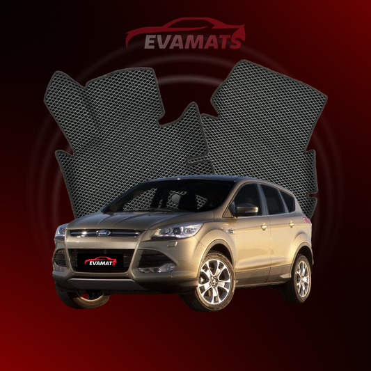 Fußmatten EVAMATS für Ford Kuga 2 Gen 2012-2019 SUV