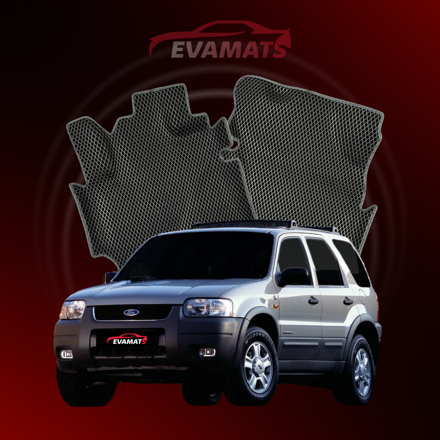 Car mats EVAMATS for Ford Maverick 2 gen 2000-2007 year SUV