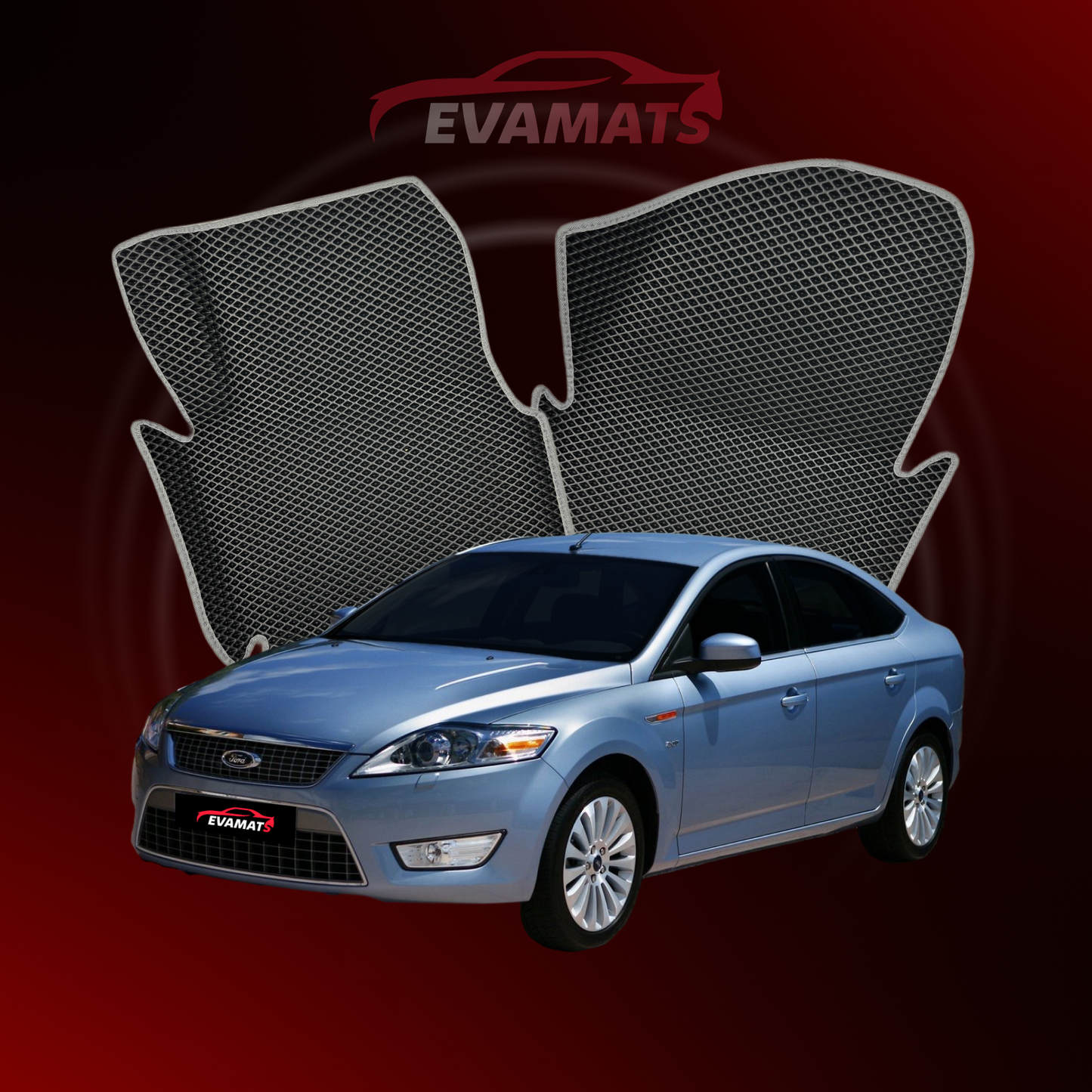 Fußmatten EVAMATS für Ford Mondeo 4 Gen 2006-2014 Jahr LIFTBACK