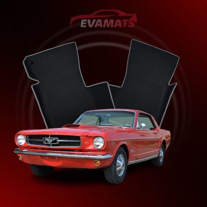 Car mats EVAMATS for Ford Mustang 1 gen 1964-1973 year COUPE