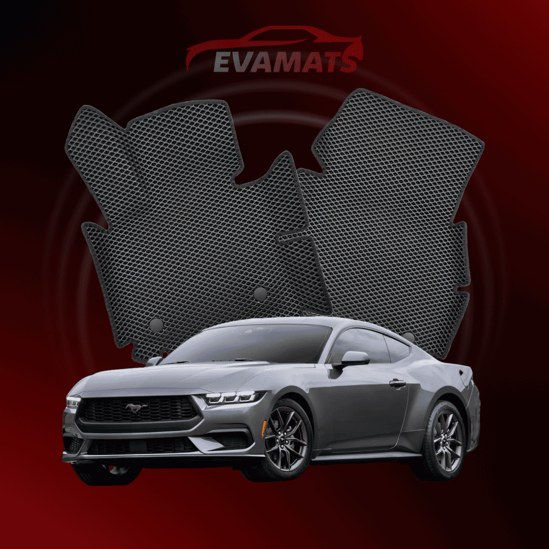 Tapis de voiture EVAMATS pour Ford Mustang 7 génération 2023-2025 année COUPE