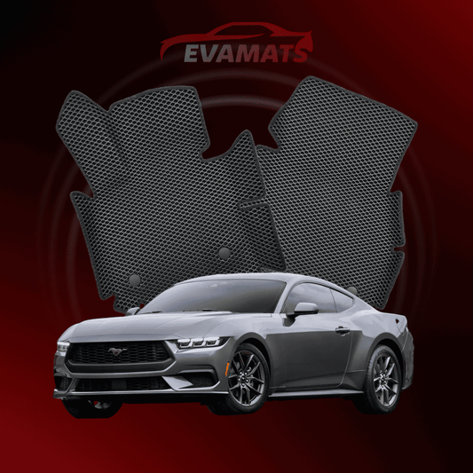 Car mats EVAMATS for Ford Mustang 7 gen 2023-2025 year COUPE