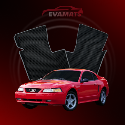 Car mats EVAMATS for Ford Mustang 4 gen 1993-2004 year COUPE