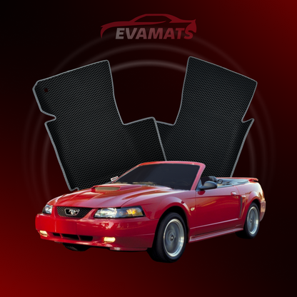 Car mats EVAMATS for Ford Mustang 4 gen 1993-2004 year CABRIO