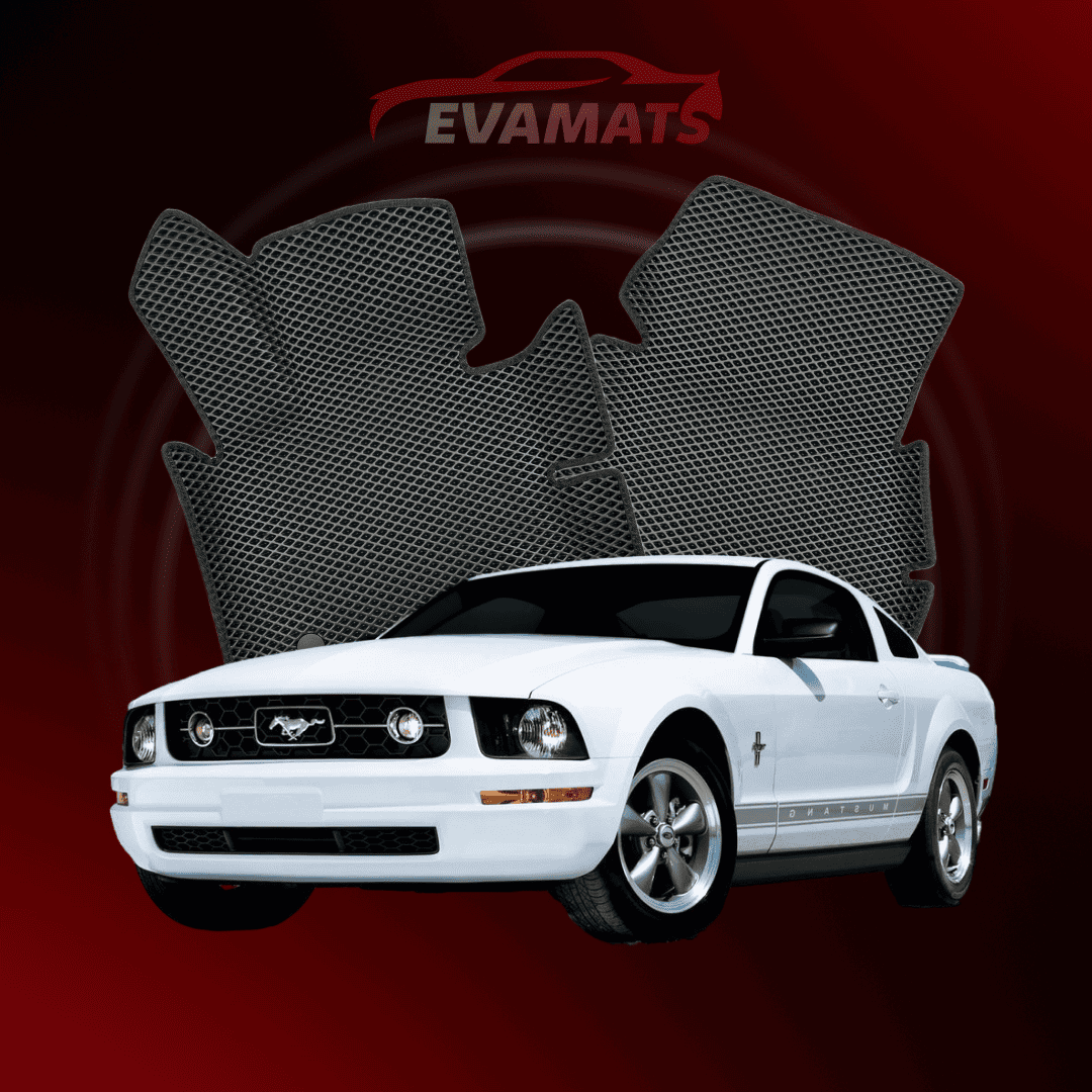 Autokoberce EVAMATS pre Ford Mustang 5 gen 2004-2014 rocnik COUPE