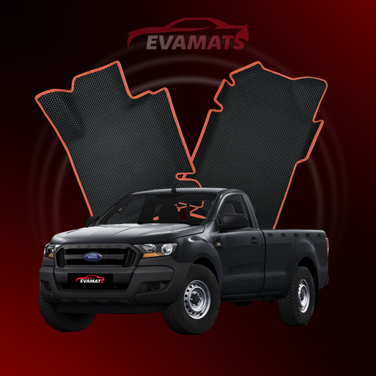 Tapis de voiture EVAMATS pour Ford Ranger 5 génération 2011-2022 année PICK-UP cabine simple (après lifting)