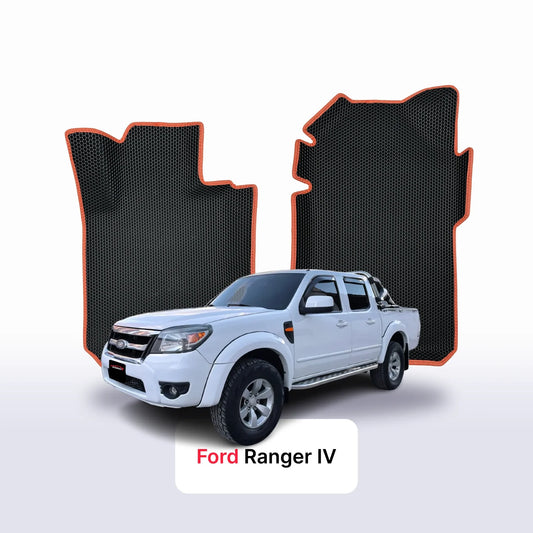 Car mats EVAMATS for Ford Ranger 4 gen 2006-2011 year PICK-UP double cabin