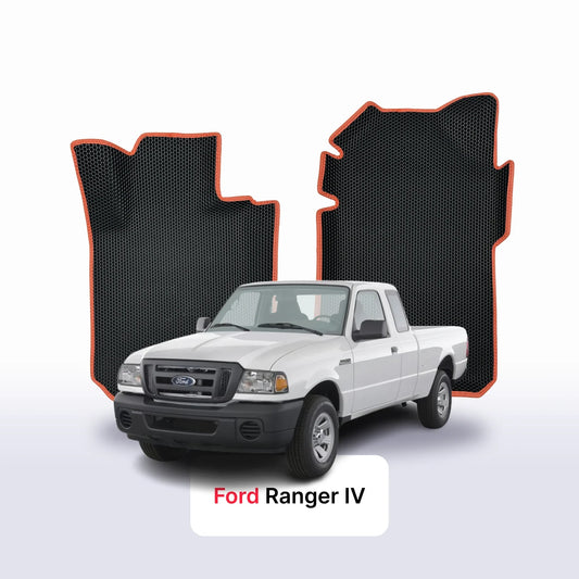 Car mats EVAMATS for Ford Ranger 4 gen 2006-2011 year PICK-UP półtorej kabiny