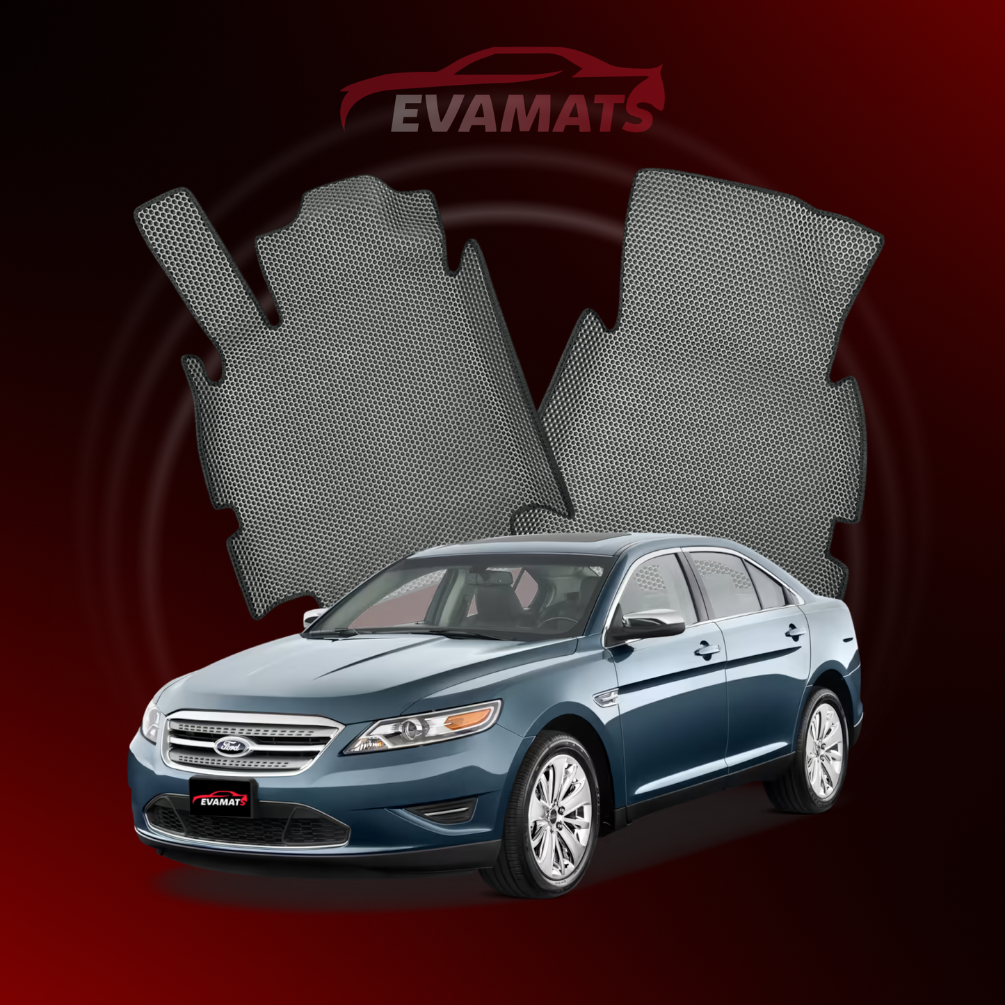 Car mats EVAMATS for Ford Taurus 6 gen 2009-2019 year SEDAN