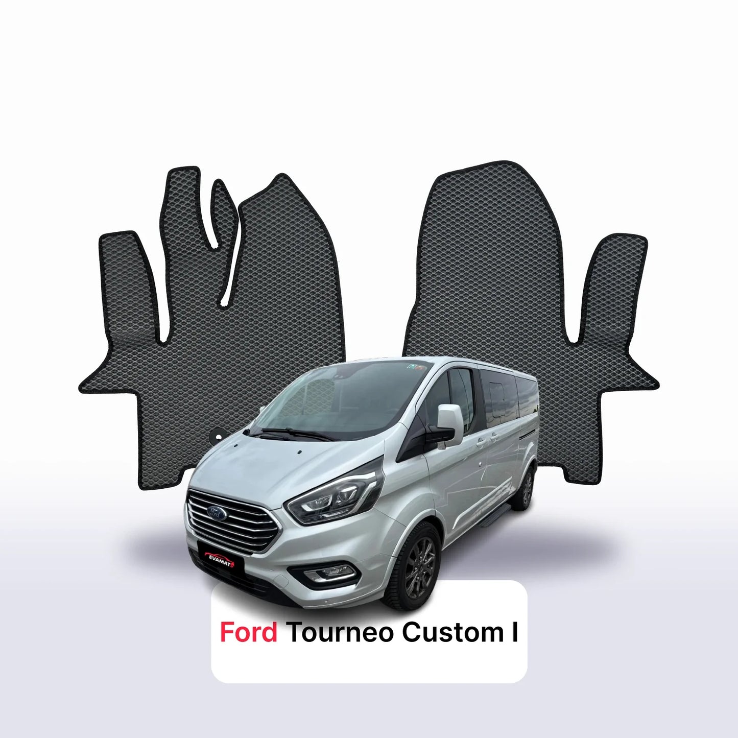 Car mats EVA for Ford Tourneo Custom 1 gen 2012-2023 year BUS
