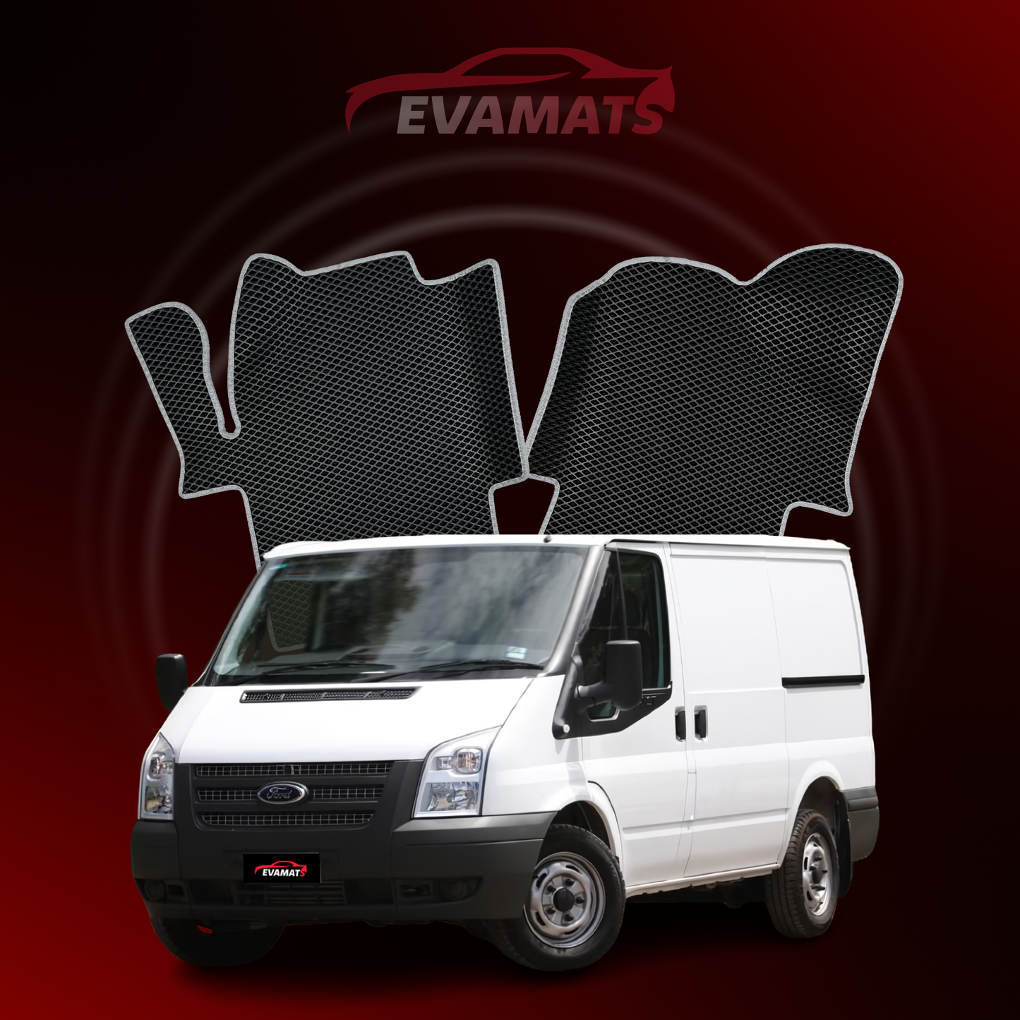 Car mats EVAMATS for Ford Transit 3 gen 2003-2012 year VAN