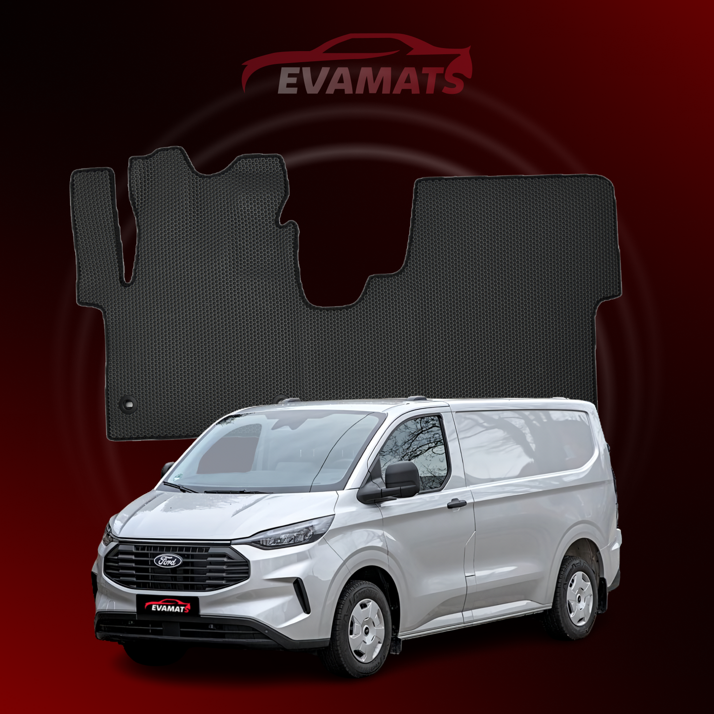 Car mats EVAMATS for Ford Transit Custom 1 gen 2012-2023 year VAN