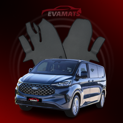 Car mats EVAMATS for Ford Transit Custom 2 gen 2023-2025 year MINIVAN