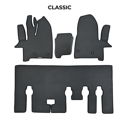 Car mats EVAMATS for Ford Transit Custom 1 gen 2012-2023 year MINIVAN